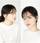 여우가발 헤이위그 온리원핀 탑피스 부분가발 앞머리핀 H9018