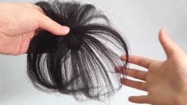 여우가발 헤이위그 온리원핀 탑피스 부분가발 앞머리핀 H9018