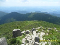 폭염중에 오른 무등산 이쁩디다