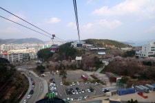 통영 미륵산 케이블카 하산