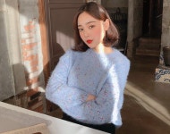★리리앤코★ 44~110까지 사이즈 걱정없이 매일매일 예뻐지는 곳 썬라이트 도트 니트