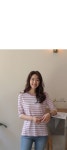 [[R]로랑 스트라이프 5부 반팔탑] 룸페커 [[R]로랑 스트라이프 5부 반팔탑]