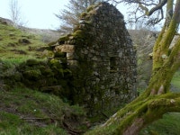 Stone gable - Nacroaghy Lough (C) louise price :: Geograph Britain and Ireland Stone gable - Nacroaghy Lough (C) louise price