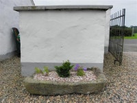Stone trough, Cormore forge (C) Kenneth  Allen :: Geograph Britain and Ireland Stone trough, Cormore forge (C) Kenneth  Allen