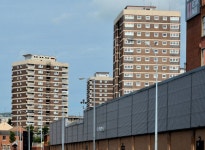 Artillery flats, Belfast (2013-1) (C) Albert Bridge :: Geograph Britain and Ireland Artillery flats, Belfast (2013-1) (C) Albert... 