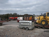 Machinery car-park Omagh (C) Willie Duffin :: Geograph Britain and Ireland Machinery car-park Omagh (C) Willie Duffin