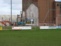 Score-board at Omagh Rugby Club (C) Willie Duffin :: Geograph Britain and Ireland Score-board at Omagh Rugby Club (C) Willie Duffin