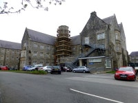 Repair work, T & F Hospital building,... (C) Kenneth  Allen :: Geograph Britain and Ireland Repair work, T & F Hospital building... 