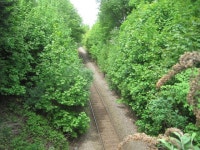 Hutcheon Street railway station (site),... (C) Nigel Thompson :: Geograph Britain and Ireland Hutcheon Street railway station... 
