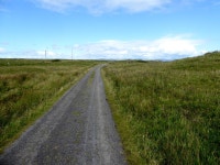 Narrow road, St. Johns Point (C) Kenneth  Allen :: Geograph Britain and Ireland Narrow road, St. Johns Point (C) Kenneth  Allen