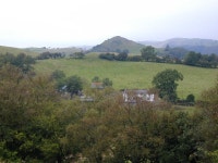 Tyn-y-rhyd farm and craggy outcrop (C) Bob Bowyer :: Geograph Britain and Ireland Tyn-y-rhyd farm and craggy outcrop (C) Bob Bowyer