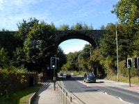Railway viaduct north-west of Pontefract (C) Bob Bowyer :: Geograph Britain and Ireland Railway viaduct north-west of Pontefract... 