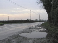 Road at Tamnavalley (C) Kenneth  Allen :: Geograph Britain and Ireland Road at Tamnavalley (C) Kenneth  Allen