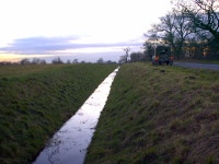 Drainage Dyke towards A1041 (C) Brian C Payne :: Geograph Britain and Ireland Drainage Dyke towards A1041 (C) Brian C Payne