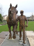 The Dromore ploughman (C) Kenneth  Allen :: Geograph Britain and Ireland The Dromore ploughman (C) Kenneth  Allen