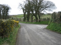 Moorcroft Road (right) joins Ballycoan... (C) Brian Shaw :: Geograph Britain and Ireland Moorcroft Road (right) joins Ballycoan..... 