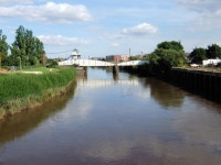 Selby - River Ouse to the Swing Bridge (C) David Ward :: Geograph Britain and Ireland Selby - River Ouse to the Swing Bridge (C)... 