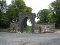 Outer gateway of the Rockingham Demesne (C) Oliver Dixon :: Geograph Britain and Ireland Outer gateway of the Rockingham Demesne... 