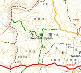  상주시 화남면 행정구역입니다.  