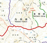 상주시 내서면 > 우리마을소개 > 행정구역입니다.