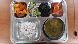 식단사진<식생활관<e-배움방<안내중학교 안내중학교