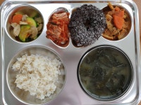 이달의 식단<급식소식<학교소식<가덕중학교 가덕중학교