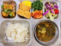 가은중학교 홈페이지  > 열린학교 > 학교급식식단표