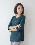 [더블플라워티셔츠-TE304034-]