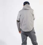 D3014 Ampere Popover Technical Windbreaker Grey - 스컬프스토어 스컬프스토어