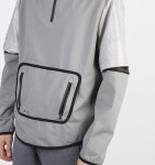 D3014 Ampere Popover Technical Windbreaker Grey - 스컬프스토어 스컬프스토어