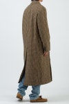 (4077)LONG COAT CHECK - 스컬프스토어 스컬프스토어