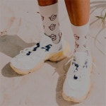 [230프로젝트] 230 FACE PATTERN SOCKS_BEIGE - 주식회사 서울쇼룸 [230프로젝트] 230 FACE PATTERN SOCKS_BEIGE