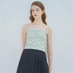 [샐러드볼즈] STRIPE SLEEVELESS_GREEN - 주식회사 서울쇼룸 [샐러드볼즈] STRIPE SLEEVELESS_GREEN