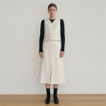 [블랭크03] wool slit pocket skirt_ivory - 주식회사 서울쇼룸 [블랭크03] wool slit pocket skirt_ivory