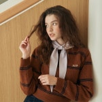 [니어앤디어] Scarf collar solid shirt_PP - 주식회사 서울쇼룸 [니어앤디어] Scarf collar solid shirt_PP