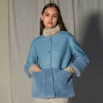 [세컨드 아르무아] Eden Jacket _ Blue - 주식회사 서울쇼룸 [세컨드 아르무아] Eden Jacket _ Blue
