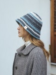 [줄리앤 데이지]Rainbow Alpaca Wool Knit Bucket Hat _ Blue Grey - 주식회사 서울쇼룸 [줄리앤 데이지]Rainbow Alpaca Wool Knit... 