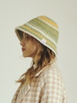 [줄리앤 데이지]Rainbow Alpaca Wool Knit Bucket Hat _ Yellow Green - 주식회사 서울쇼룸 [줄리앤 데이지]Rainbow Alpaca Wool... 