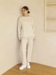 [줄리앤 데이지]Logo Embroidery Sweat SET UP _ Oatmeal - 주식회사 서울쇼룸 [줄리앤 데이지]Logo Embroidery Sweat SET UP _ Oatmeal