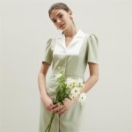 [에프코코로미즈] tailored collar P dress MT - 주식회사 서울쇼룸 [에프코코로미즈] tailored collar P dress MT