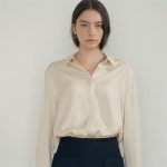 [블랭크03] silky blouse_cream - 주식회사 서울쇼룸 [블랭크03] silky blouse_cream