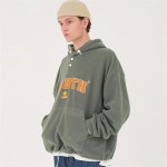 [메인부스] Popcorn Fleece Hood T shirt_KHAKI - 주식회사 서울쇼룸 [메인부스] Popcorn Fleece Hood T shirt_KHAKI