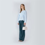 [크리스틴프로젝트] TWO ZIPPER BAG CROC MINI_WHIPPING CREAM - 주식회사 서울쇼룸 [크리스틴프로젝트] TWO ZIPPER BAG CROC MINI... 