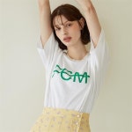 [에프코코로미즈] FCM T-shirt WH GN - 주식회사 서울쇼룸 [에프코코로미즈] FCM T-shirt WH GN