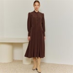 [룩캐스트] BROWN DANNA TIE DRESS - 주식회사 서울쇼룸 [룩캐스트] BROWN DANNA TIE DRESS
