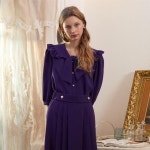 [일루스트리스일루전] VIOLET RIBBON BLOUSE - 주식회사 서울쇼룸 [일루스트리스일루전] VIOLET RIBBON BLOUSE