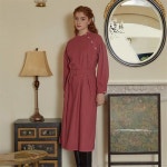 [일루스트리스일루전] ROSEWOOD STITCH DRESS - 주식회사 서울쇼룸 [일루스트리스일루전] ROSEWOOD STITCH DRESS