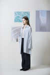 [무아르모아]Lanayered Tencel Shirt Dress-blue - 주식회사 서울쇼룸 [무아르모아]Lanayered Tencel Shirt Dress-blue