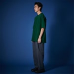 [에비너] 컴팩티드 볼륨 티셔츠_그린_VP2CH014 - 주식회사 서울쇼룸 [에비너] 컴팩티드 볼륨 티셔츠_그린_VP2CH014