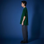 [에비너] 컴팩티드 볼륨 티셔츠_그린_VP2CH014 - 주식회사 서울쇼룸 [에비너] 컴팩티드 볼륨 티셔츠_그린_VP2CH014